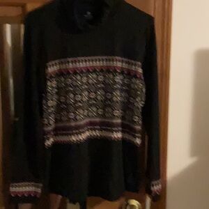 Talbots woman’s winter design turtleneck top size M